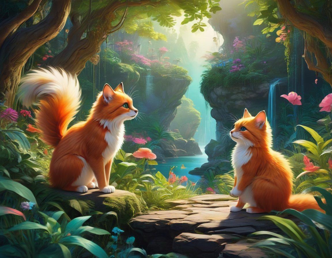 A captivating illustration showcasing a journey from whimsical furry characters to bold, explicit adult animation. The left side depicts playful, colorful anthropomorphic animals in a vibrant fantasy world, while the right transitions to mature, edgy artwork featuring stylized characters in provocative poses. Incorporate a gradient background that shifts from playful pastels to darker, more intense hues. The composition should flow seamlessly between the two styles, symbolizing transformation. vibrant colors. super-realistic.